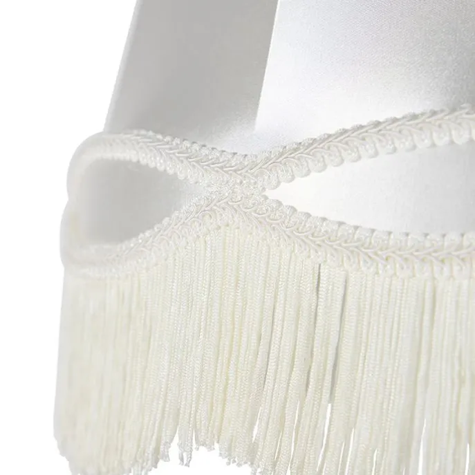 Seidenlampenschirm Creme 45/30/44 - Granny