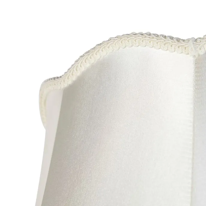 Seidenlampenschirm Creme 45/30/44 - Granny