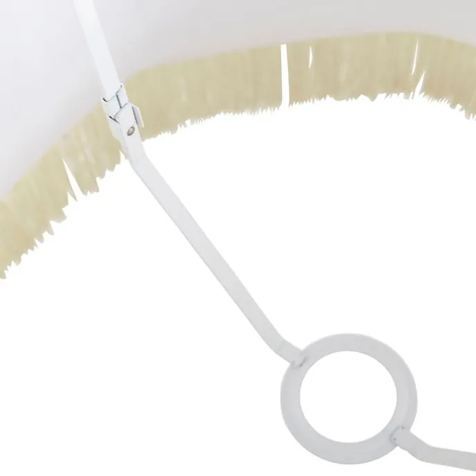 Seidenlampenschirm Creme 45/30/44 - Granny