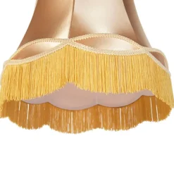 Seidenlampenschirm Gold 45/30/44 - Granny