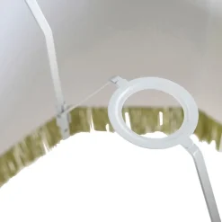 Seidenlampenschirm grün 45/30/44 - Granny