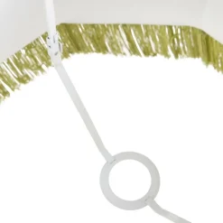 Seidenlampenschirm grün 45/30/44 - Granny