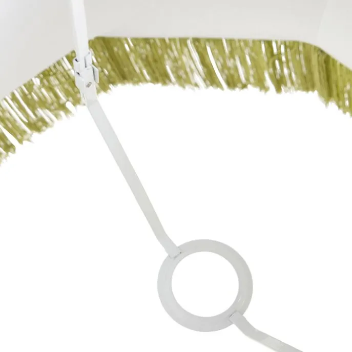 Seidenlampenschirm grün 45/30/44 - Granny