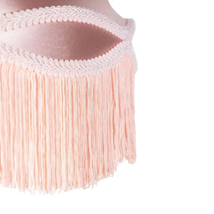 Seidenlampenschirm Rosa 45/30/44 - Granny