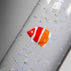 Seifenblasenschlauch 9,5 Liter grau inkl. LED - Sealife