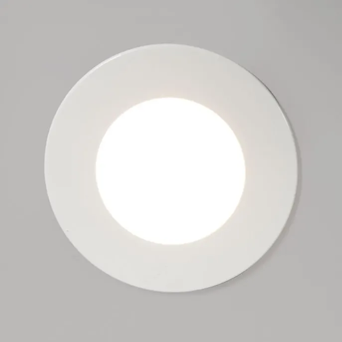 Set aus 3 badezimmer Einbaustrahlern rund LED 5W wasserdicht - Blanca