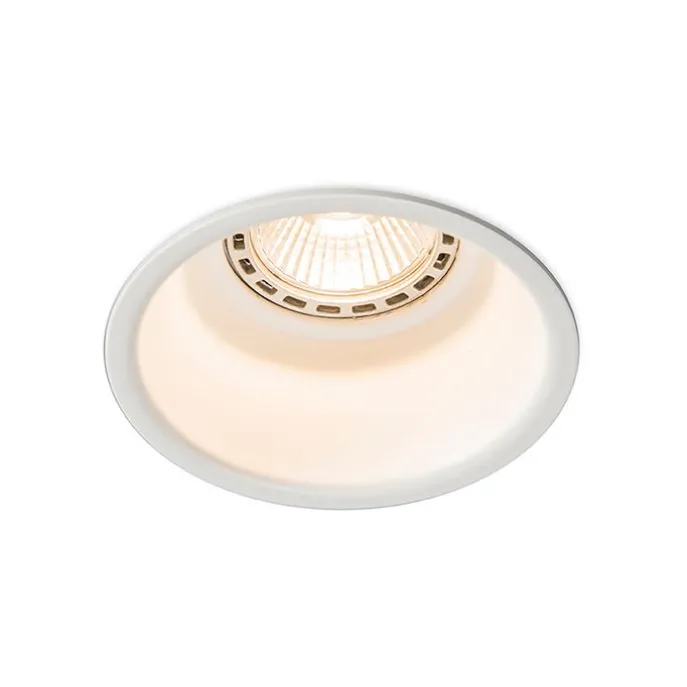 Set aus 3 Einbaustrahlern weiß rund - Dept