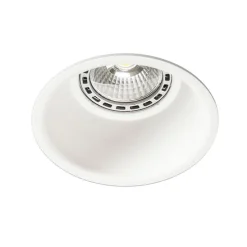 Set aus 3 Einbaustrahlern weiß rund - Dept