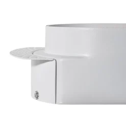 Set mit 6 abgerundeten Einbaustrahlern Weiß GU10 50mm 2-Licht - Hubs