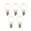 Set mit 5 dimmbaren E27 LED-Glühlampen aus satiniertem Glas 320 lm 2700K