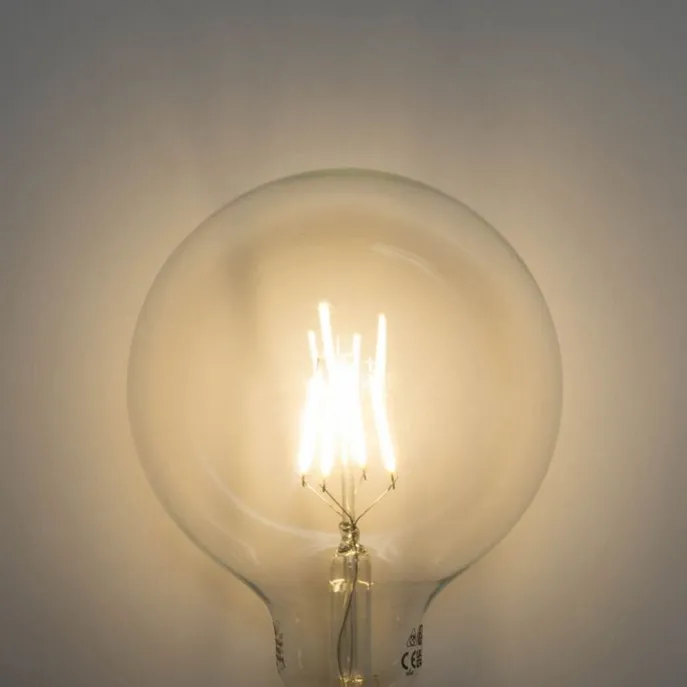 Set mit 5 dimmbaren E27 LED-Glühbirnen G125 5W 450 lm 3000K