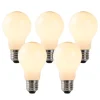Set mit 5 dimmbaren E27 LED-Lampen Opalglas 4W 320 lm 2200K