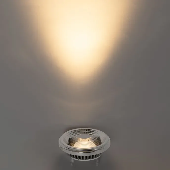 Set mit 5 dimmbaren G53 LED-Leuchtmitteln AR111 12W 600lm 2700K