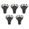 Set mit 5 dimmbaren GU10 LED-Leuchtmitteln AR70 6W 450lm 2700K