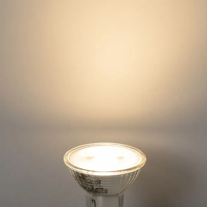 Set mit 5 dimmbaren GU10 LED-Glühbirnen 8W 660lm 3000K