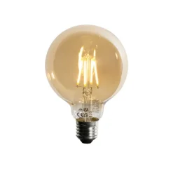 Set mit 5 E27 dimmbare LED-Glühbirne G95 5W 450lm 2700K