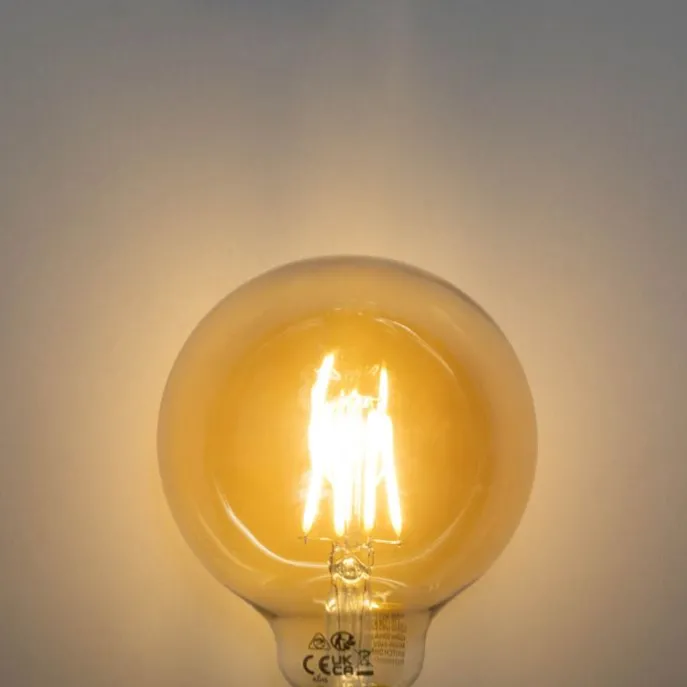 Set mit 5 E27 dimmbare LED-Glühbirne G95 5W 450lm 2700K