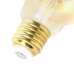 Set mit 5 E27 dimmbaren LED-Lampen G95 Gold 5W 380 lm 2200K