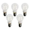 Set mit 5 E27 LED-Glühbirne A60 Lux-Sensor 2,5W 250lm 2200K