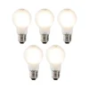 Set mit 5 E27 LED-Glühlampen A60 Milchglas 4W 320 lm 2700K