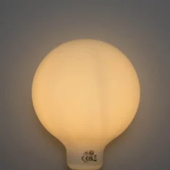 Set mit 5 E27 3-Stufen dimmbare LED-Glühbirne Opal G125 4W 450lm 2700K