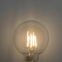 Set mit 5 E27 3-Stufen dimmbare LED-Glühbirne G95 4W 450lm 3000K