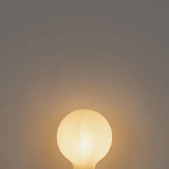 Set mit 5 E27 3-stufig dimmbare LED-Lampe G95 Milchglas 5W 550 lm 2700K