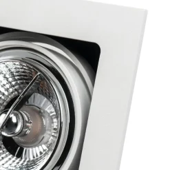 Set mit 6 Einbaupunkt weiß einstellbar - Artemis 70