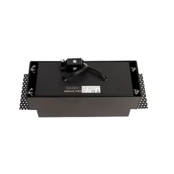 Set mit 6 Einbauspots schwarz verstellbar randlos 2-Lichter - Oneon Honey