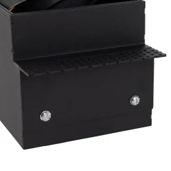 Set mit 6 Einbauspots schwarz GU10 AR70 randlos - Oneon