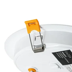 Set mit 6 Einbaustrahlern weiß 14,5 cm inkl. LED Kelvinverstellbar mit Dip-Schalter - Stephanie