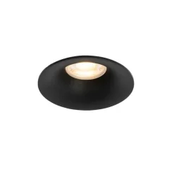 Set mit 12 Einbaustrahlern schwarz GU10 50mm - Gijs