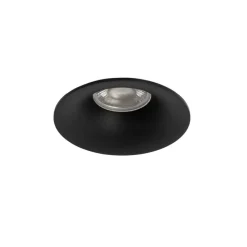 Set mit 12 Einbaustrahlern schwarz GU10 50mm - Gijs