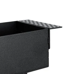 Set mit 6 Einbaustrahlern schwarz GU10 70mm 2-flammig randlos - Oneon