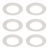 Set mit 6 Einbaustrahlern weiß inkl. Dim-to-Warm LED 7W IP65 - Blanca