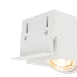 Set mit 6 Einbaustrahlern Weiß Verstellbar Rahmenlos 3-Lichter - Oneon