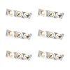 Set mit 6 Einbaustrahlern Weiß AR111 Trimless 3-Licht - Oneon