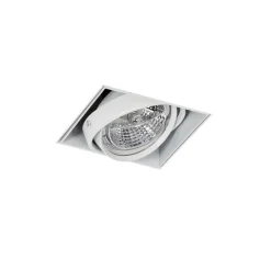 Set mit 6 Einbaustrahlern weiß GU10 AR70 Trimless - Oneon