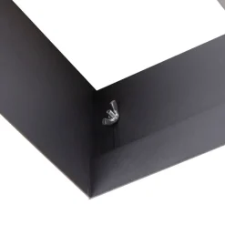 Set mit 3 Einbaustrahlern, schwarz, GU10 AR111, randlos, 2-flammig – Oneon