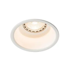 Set mit 6 Einbaustrahlern weiß rund - Dept