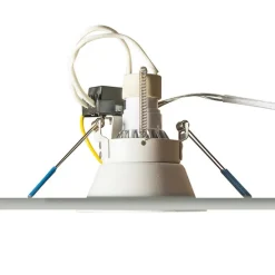 Set mit 6 Einbaustrahlern weiß rund - Dept