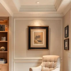 Set mit 6 Einbaustrahlern quadratisch weiß dreh- und schwenkbar - Chuck