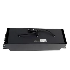 Set mit 6 Einbaustrahlern schwarz GU10 AR70 Trimless 3-Licht - Oneon