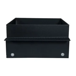 Set mit 6 Einbaustrahlern schwarz AR111 Kippbar und drehbar Trimless - Oneon