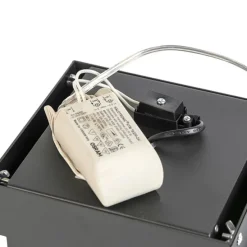 Set mit 6 Einbaustrahlern schwarz AR111 Kippbar und drehbar Trimless - Oneon