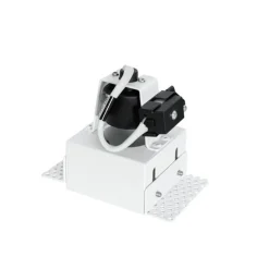 Set mit 6 Einbaustrahlern weiß GU10 50 mm randlos - Oneon