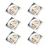 Set mit 6 Einbaustrahlern weiß GU10 AR111 Trimless Verstellbar - Oneon