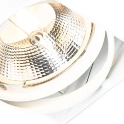 Set mit 6 Einbaustrahlern weiß GU10 AR111 Trimless Verstellbar - Oneon