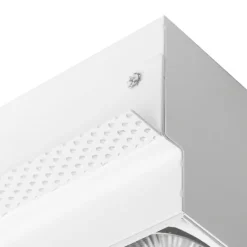 Set mit 6 Einbaustrahlern weiß GU10 AR111 Trimless 2-Licht - Oneon