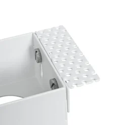 Set mit 6 Einbaustrahlern weiß GU10 50mm 2-flammig ohne Rahmen - Oneon